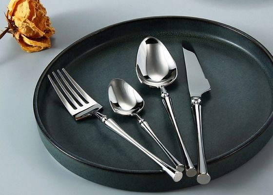 Corrosion Resistant SS304 Stainless Eating Utensils 4pcs