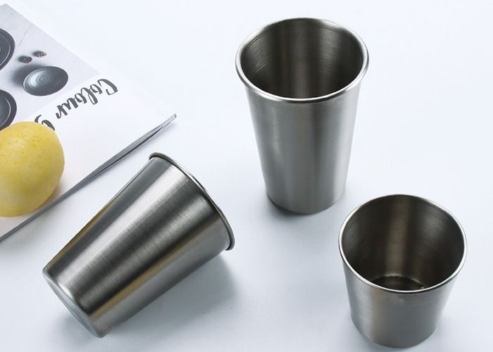 200ml 300ml 500ml Stackable Stainless Steel Tumbler Set