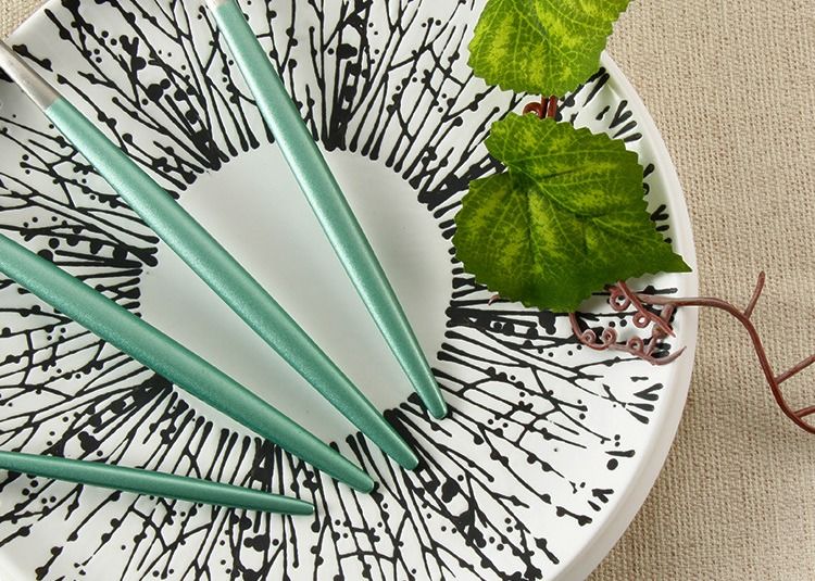 Electroplated 304 Stainless Steel Flatware Set 4pcs